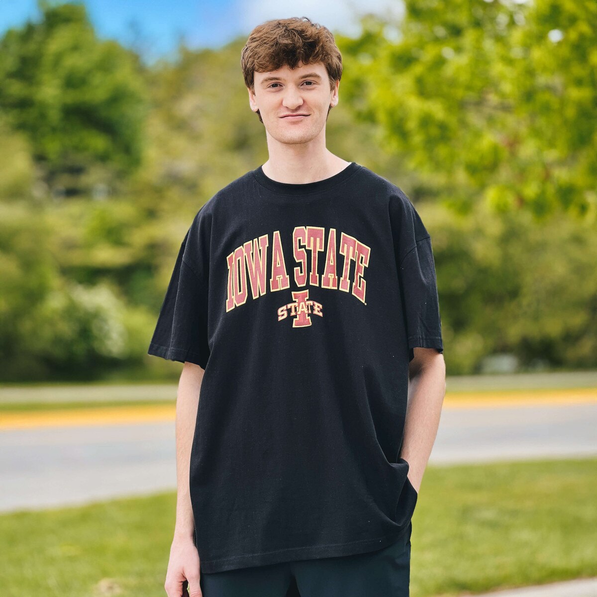 Eternal Fortune Fashion I-State Black T-shirt (Big & Tall)